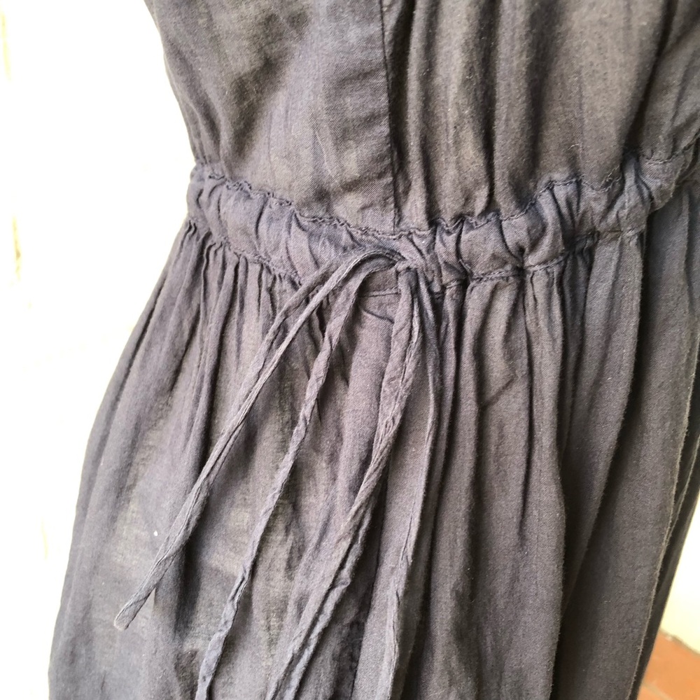 Johnny Was Embroidered Black Tank Dress - Picture 5 of 9